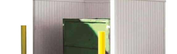 Berridge dumpster enclosure
