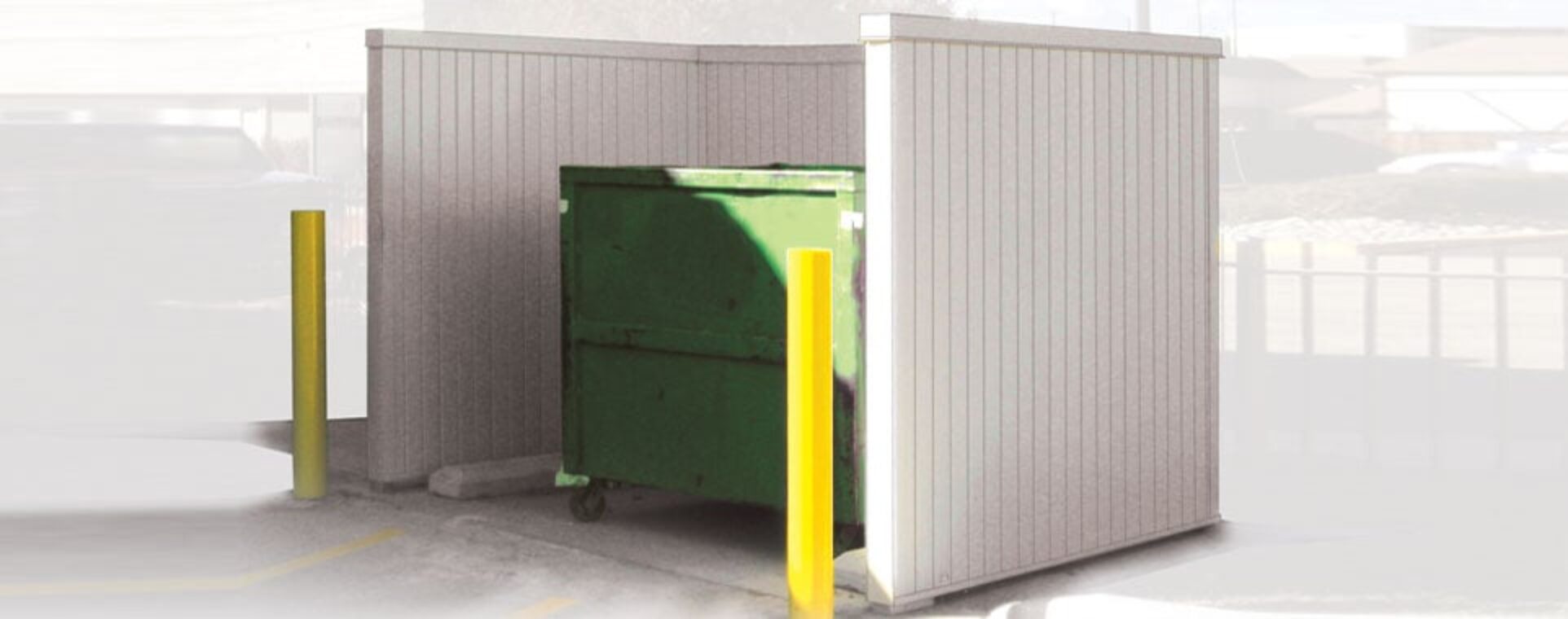 Dumpster Enclosures Fencing and Enclosures Berridge Manufacturing Co.