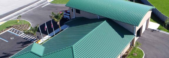 Bonita Springs Fire Station Berridge Double-Lock Zee-Lock Standing Seam Panel