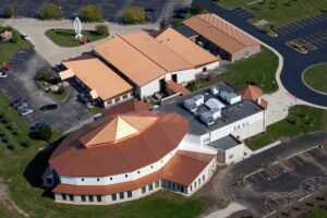 Church of the Holy Apostles Cee-Lock Standing Seam Panel Copper-Cote