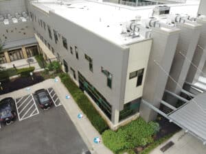 Dell Childrens Medical Center Fluted Fascia Champagne