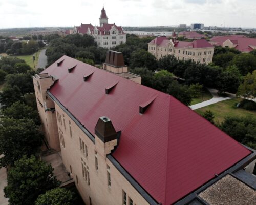 St Edwards University Victorian Shingles Colonial Red