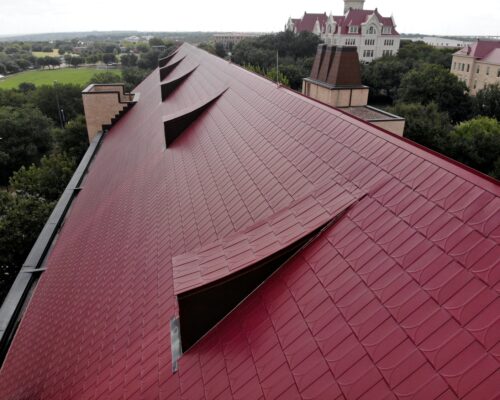 St Edwards University Victorian Shingles Colonial Red