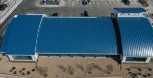 Living Water Car Wash Zee-Lock Panel Royal Blue