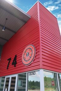 Jacksonville Fire and Rescue Deep-Deck Panel Deep Red