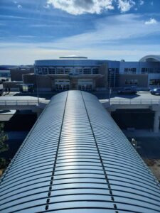 Boise International Airpot Curved Tee-Panel