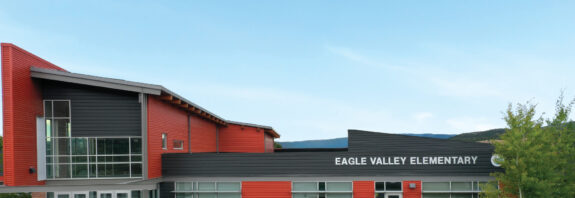 Eagle Valley Elementary HR-16 Panel HS-8 Panel L-Panel Charcoal Grey Terra-Cotta Zinc Grey