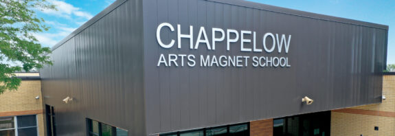Chappelow Arts Magnet School FW-12 Dark Bronze