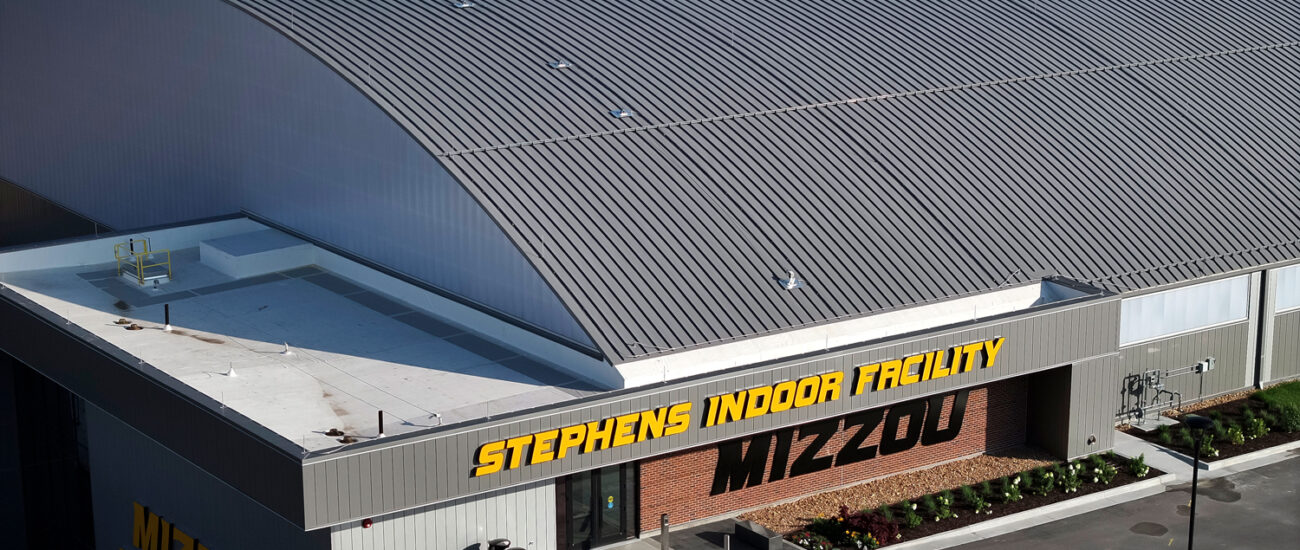 Stevens Indoor Facility Double-Lock Zee-Lock Zinc Grey