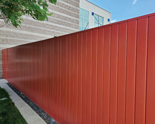 Venture Academy Architectural Privacy Fence Vee-Panel