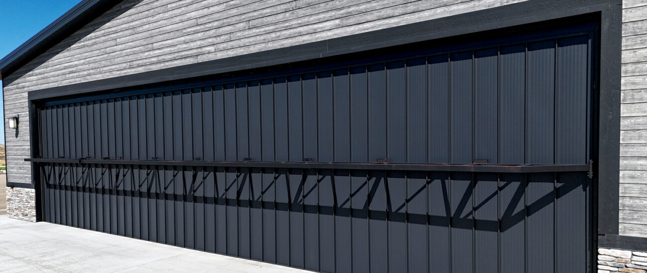 Boise Residence 2 Zee-Lock Panel Matte Black