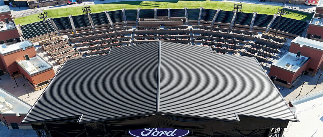 Ford Amphitheater Zee-Lock Panel Matte Black