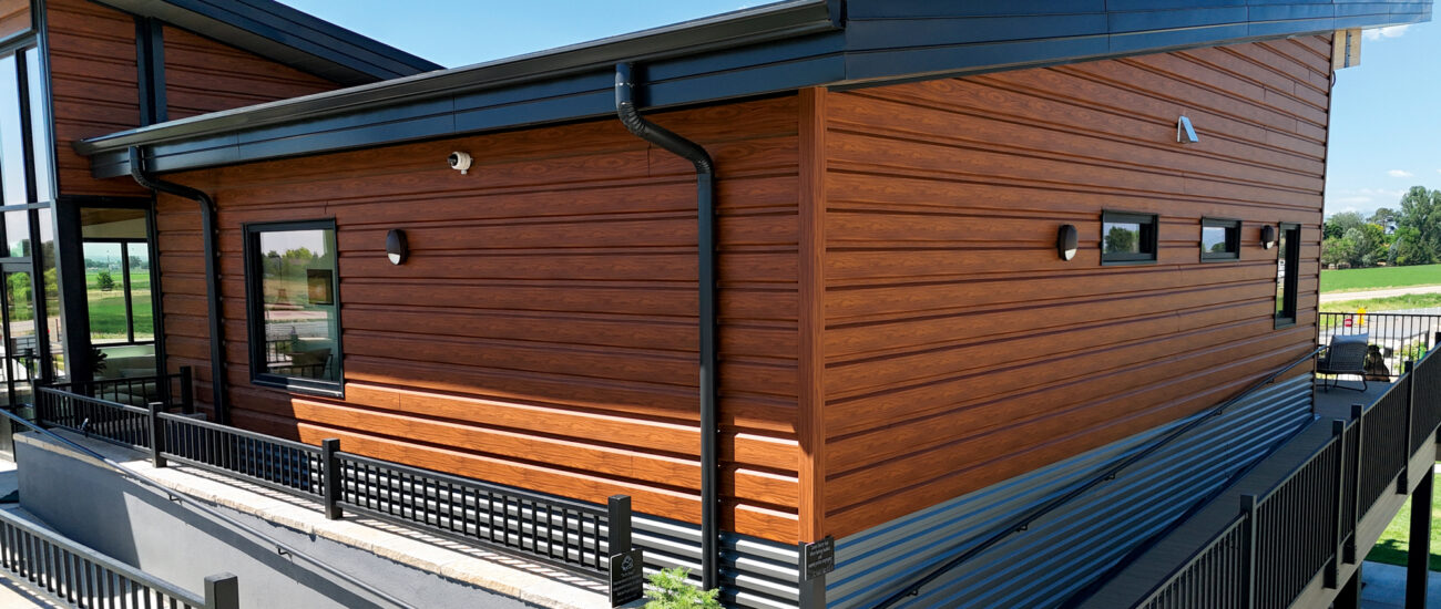 Gopher Gulch RV & Campground HS-8 Panel Rosewood Vee-Panel Champagne
