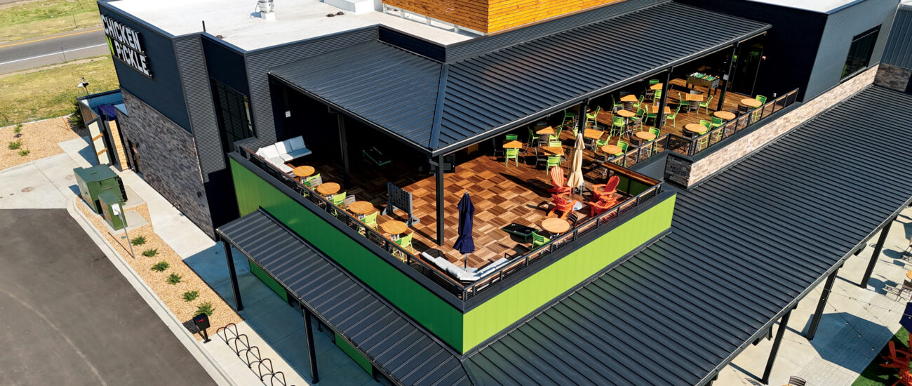 Chicken N Pickle Zee-Lock S-Deck Matte Black