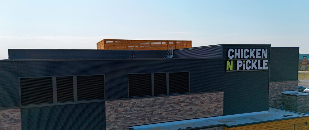 Chicken N Pickle Zee-Lock S-Deck Matte Black