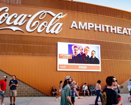 Coca-Cola Amphitheater BR-12 Panel Copper-Cote