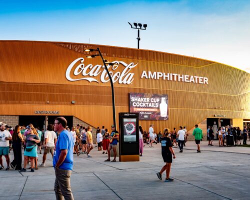 Coca-Cola Amphitheater BR-12 Panel Copper-Cote