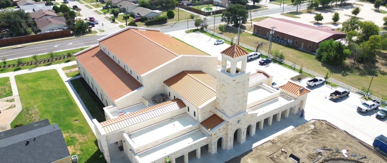 Sacred Heart Tee-Lock Panel Copper-Cote