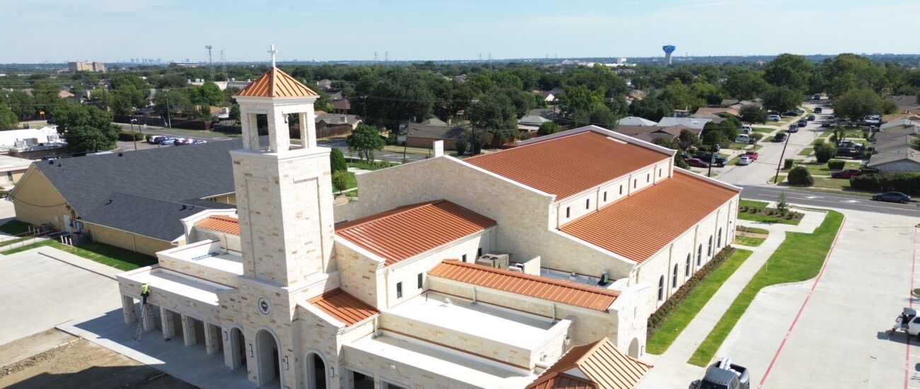 Sacred Heart Tee-Lock Panel Copper-Cote