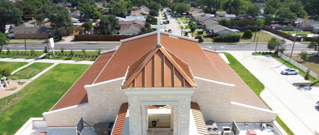 Sacred Heart Tee-Lock Panel Copper-Cote