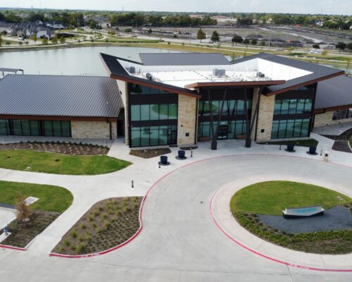 Solterra Amenity Center Cee-Lock Panel L-Panel Aged Bronze Dark Bronze Rosewood